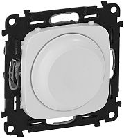 Светорегулятор поворотный без рамки Legrand Valena Allure 5-300Вт белый картинка